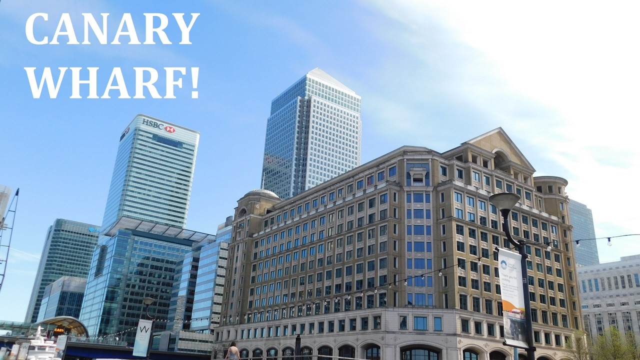 Canary Wharf, London! *CABOT SQUARE, WEST INDIA QUAY, & MORE*