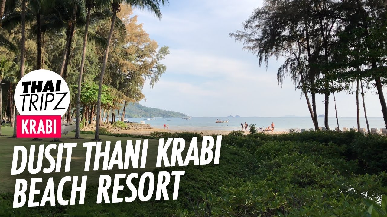 Dusit Thani Krabi Beach Resort, Walkaround - Thailand