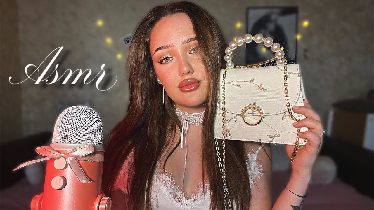 асмр что в моей весенней сумочке🕊️ | asmr 🤍