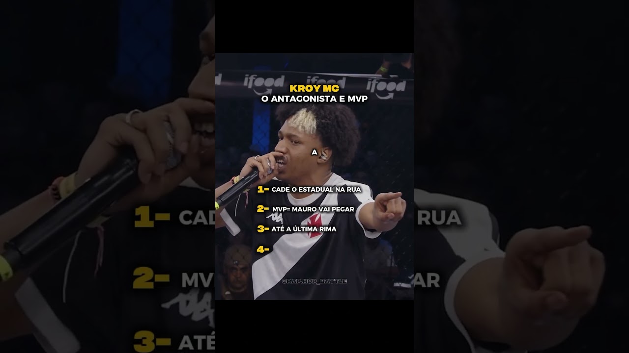 KROY O ATUAL MVP 🔥 #batalhaderima #rimas #freestyle #rap #bda  #kroy