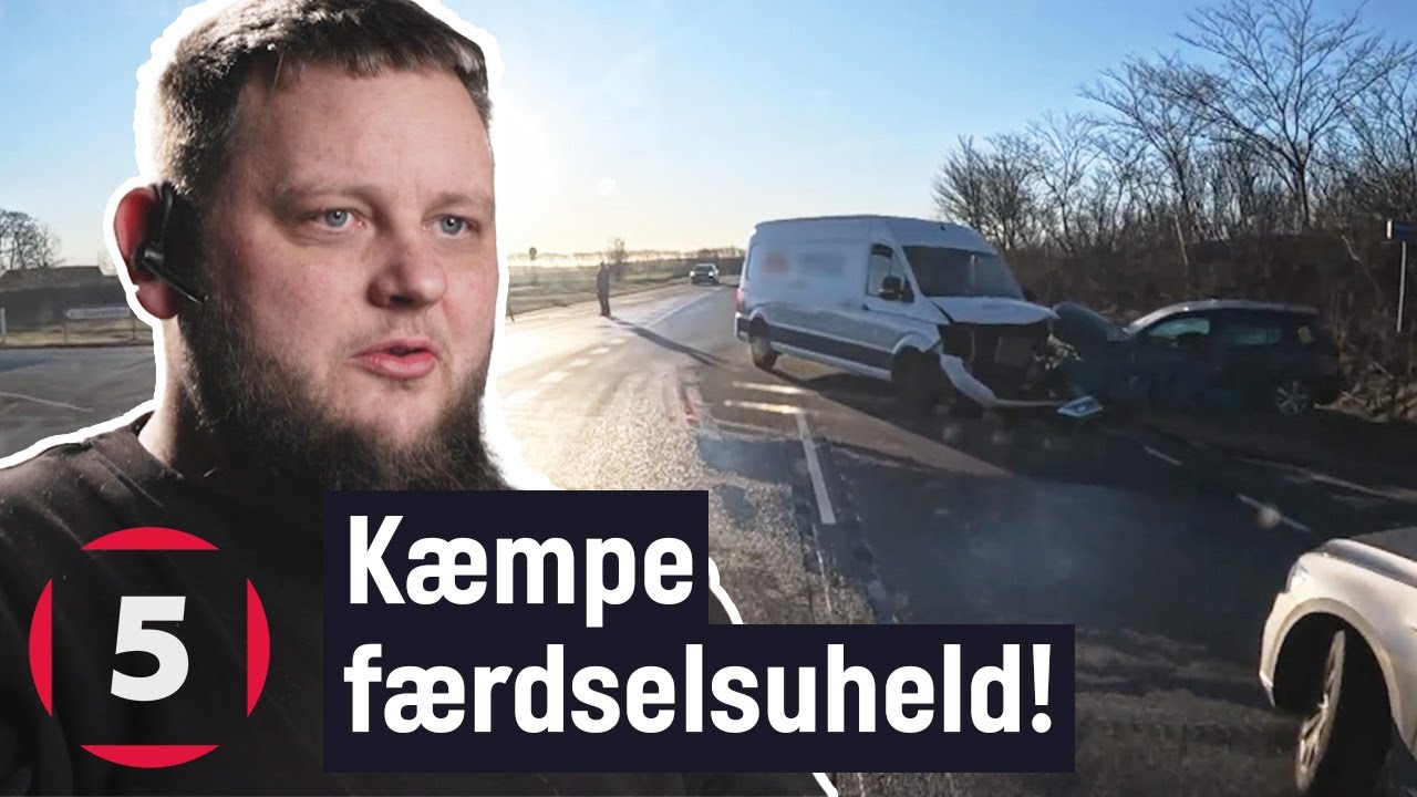 Stort færdselsuheld kræver en kørsel 1! | Vejens Helte | Kanal 5 Danmark