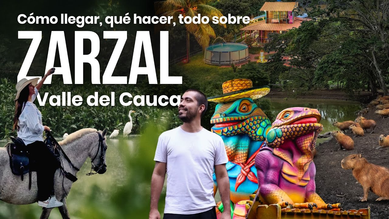 El Pueblo Dulce y de las IGUANAS 🦎 Qué hacer en ZARZAL, Valle del Cauca | Guía de Viaje
