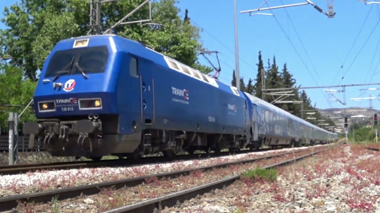 TRAINSPOTTING WITH STELLA GOGI 15 5 2022 FIRST DAY OF ETR 470 IN GREECE