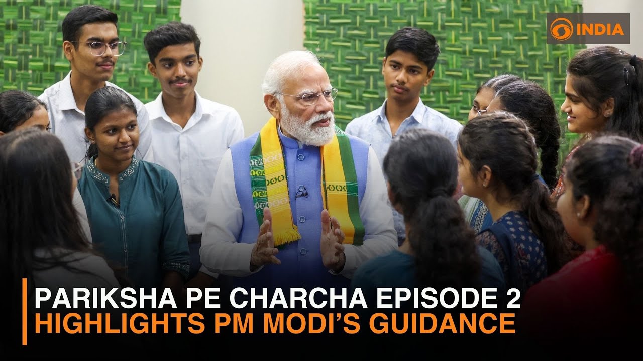 PM Modi Shares Tips on Exam Stress in Pariksha Pe Charcha Episode 2