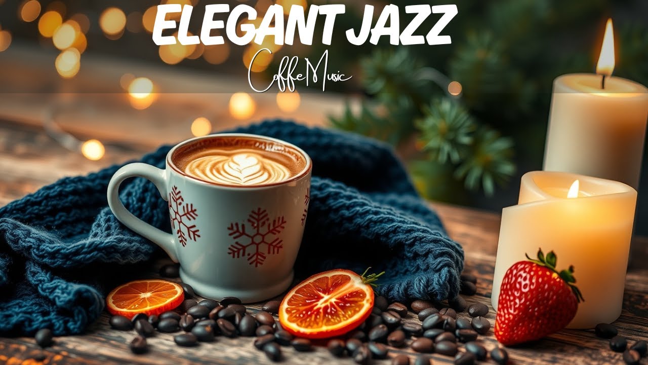 Morning Jazz Cafe Winter ☕ Happy Coffee Jazz & Bossa Nova for Positive Vibes