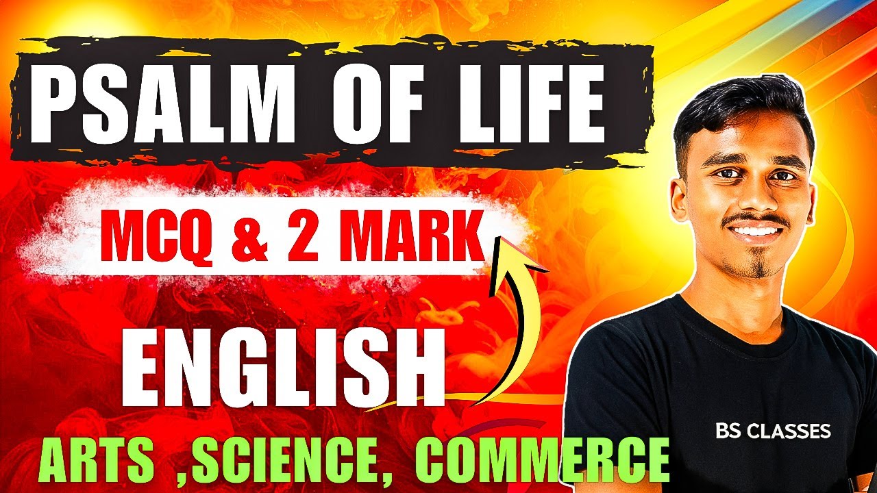PSALM OFLIFE | ENGLISH | SELECTIVE QUESTIONS FOR CHSE EXAM-2026 #chseodisha #examprep ##chseenglish