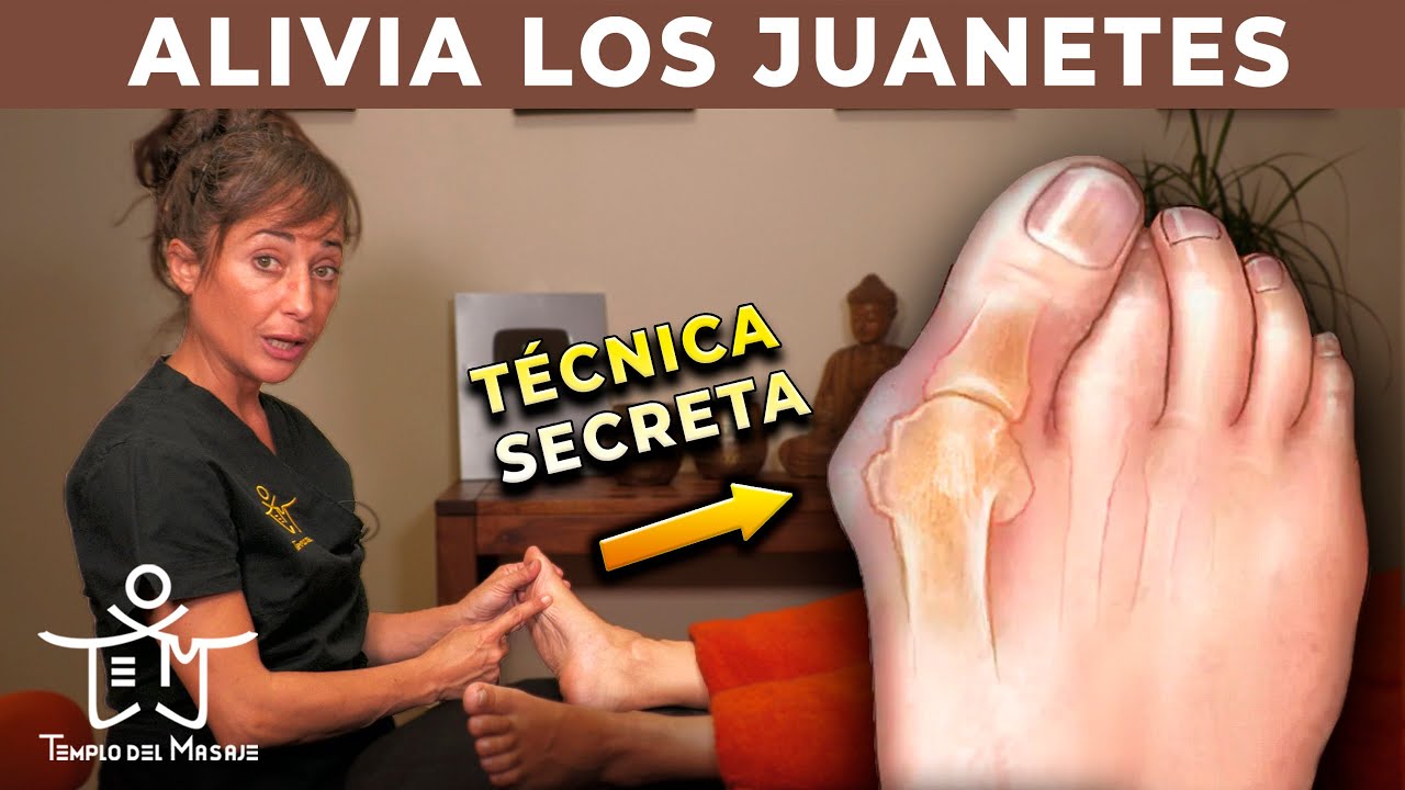 REFLEXOLOGÍA PODAL 🦶 para CURAR los JUANETES
