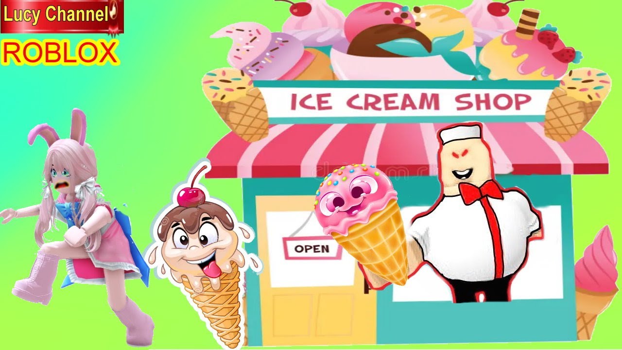 TIỆM BÁN KEM BẤT ỔN | ICE CREAM SHOP ROBLOX