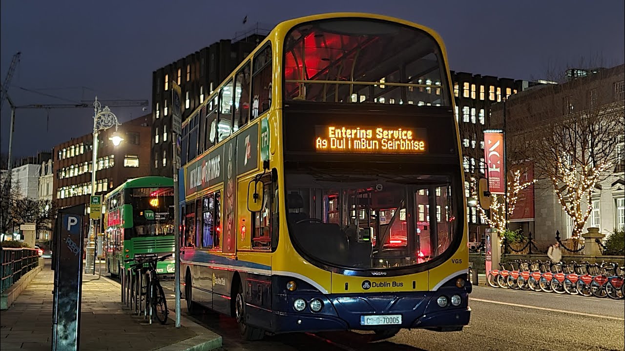Ride on Dublin Bus VG5 on route X31 (Kennelsfort Road - Lucan Village)