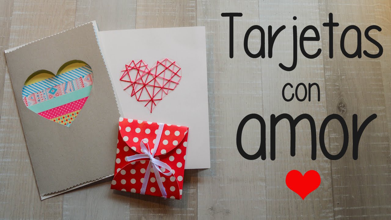 Tarjetas con amor