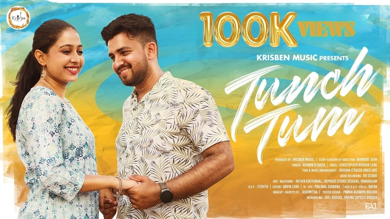 Tunch Tum I Konkani Music Video I Krisben Originals I Joel & Shaina I Ashwin D’Costa