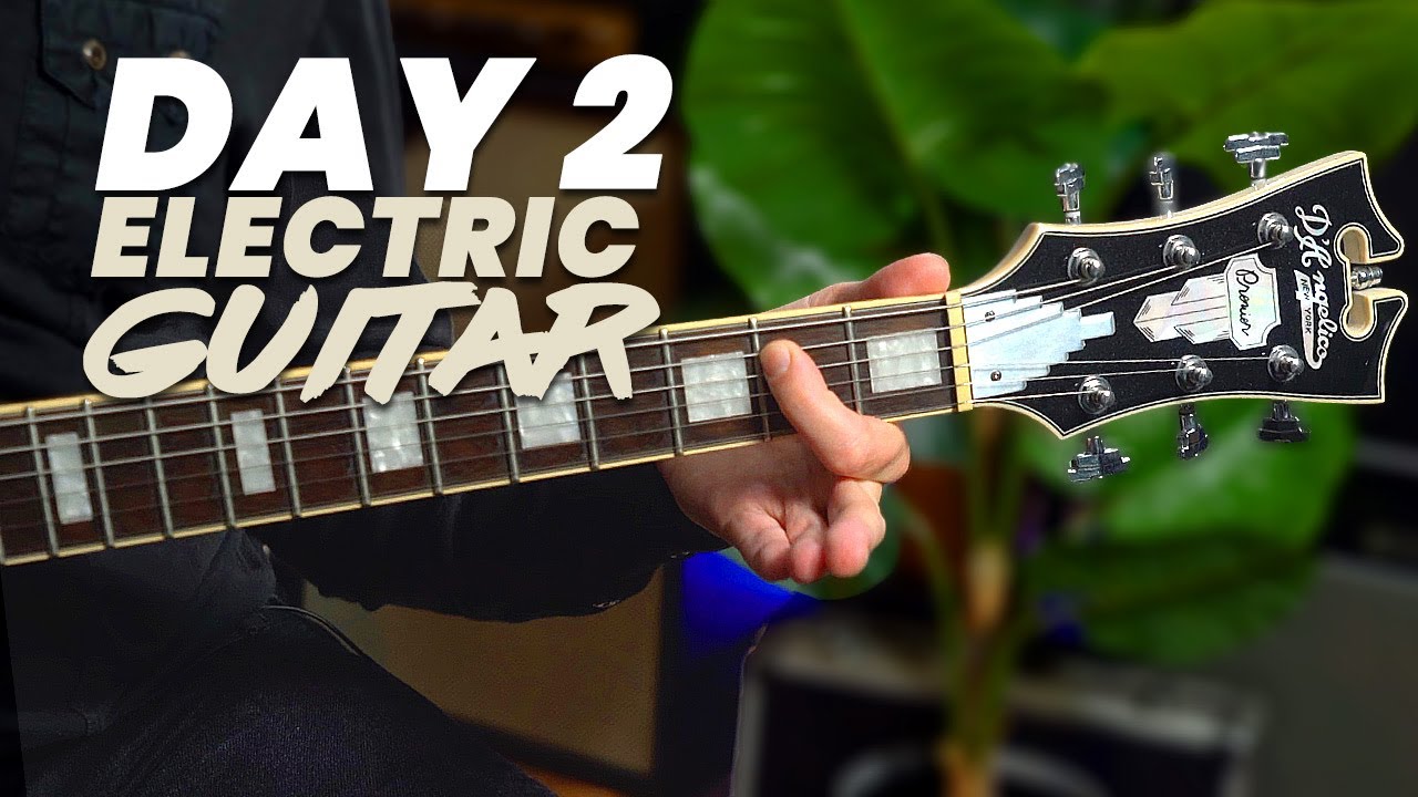 Electric Guitar Day 2 - Another Easy One String Riff for Beginners