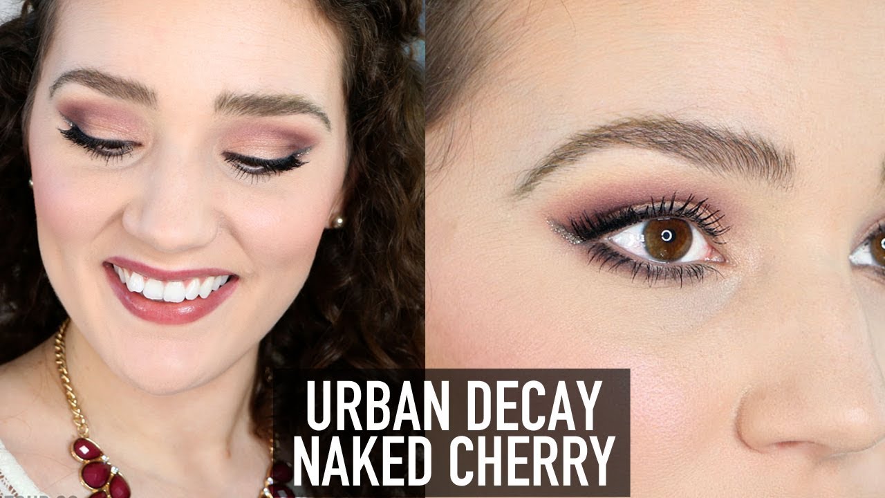 NEW YEARS Makeup Tutorial w/ Urban Decay's Cherry Palette