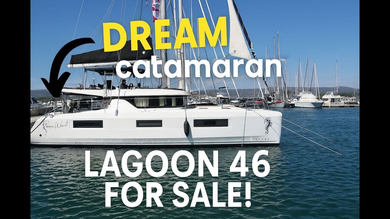 Would You Live On This? Lagoon 46 Catamaran Owner's version (2020) For Sale FULL TOUR