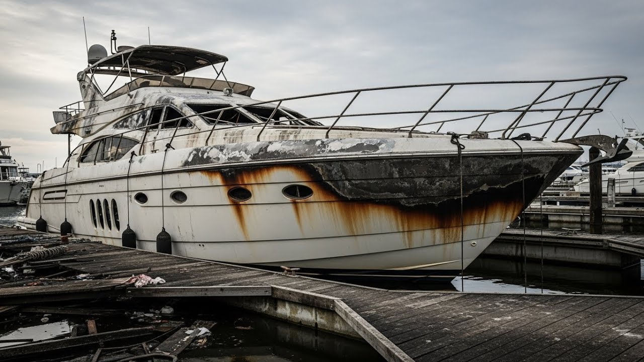 ASMR YACHT Restoration! Sunseeker Predator 62 2016 Full Restoration Process
