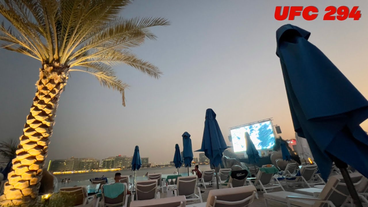 UFC 294 : Cafe Del Mar Beach Club