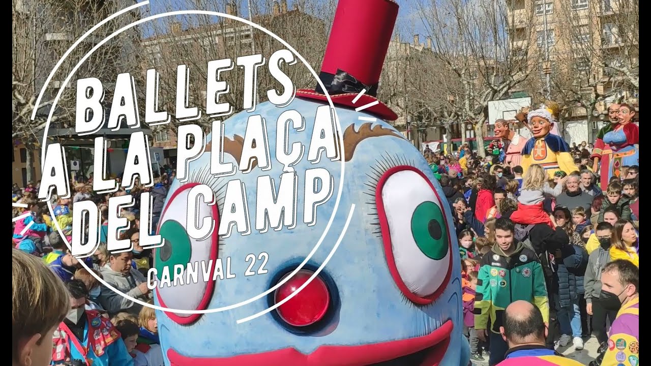 Gegants de Solsona  - Ballets a la plaça del Camp al Carnaval Solsona