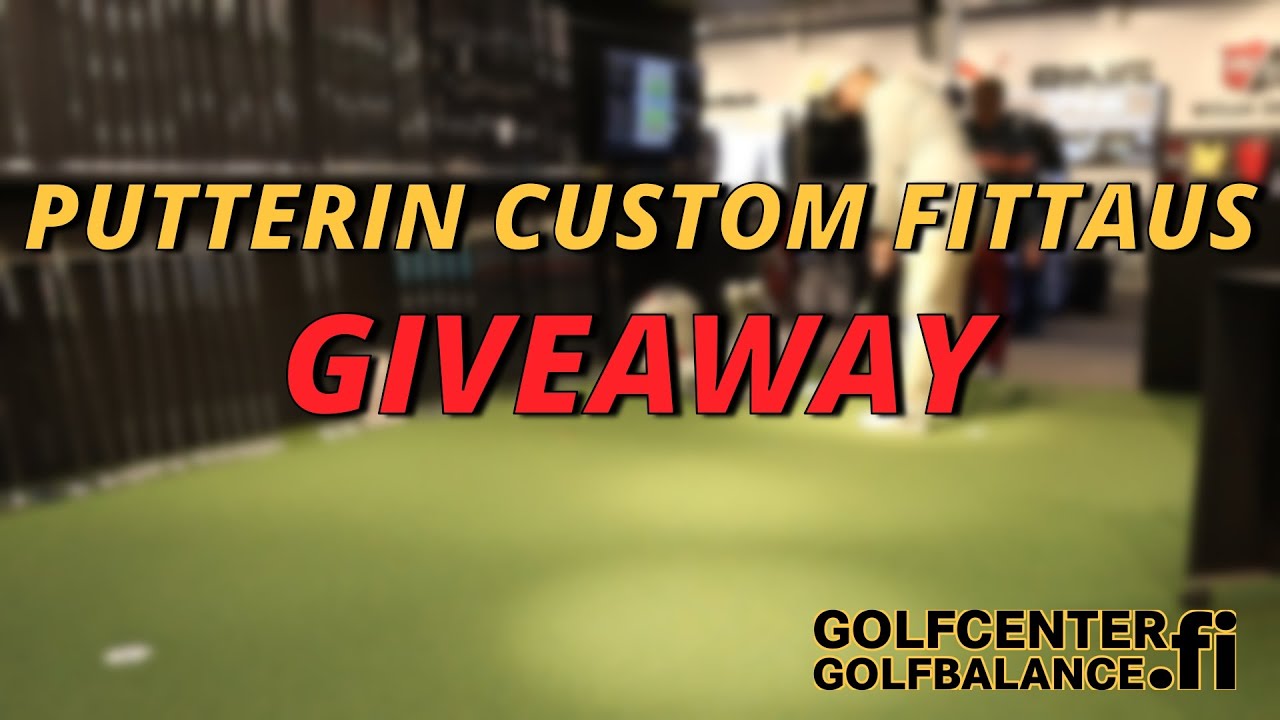 PUTTERIN FITTAUS - GIVEAWAY - TONI SALAKARI - GOLF CENTER TAGi - GOLF SUOMI