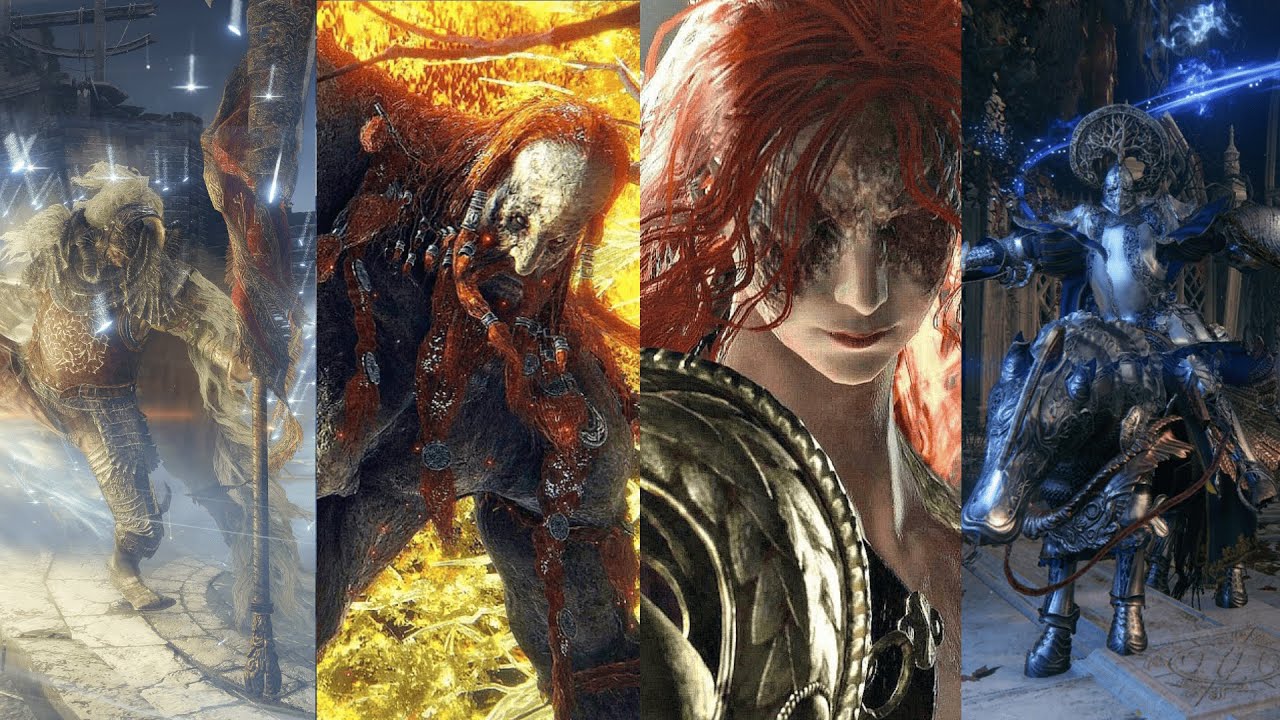 Elden Ring - All Bosses | Mountaintops of the Giants + Miquella's Haligtree (Main, Secrets, Mini)