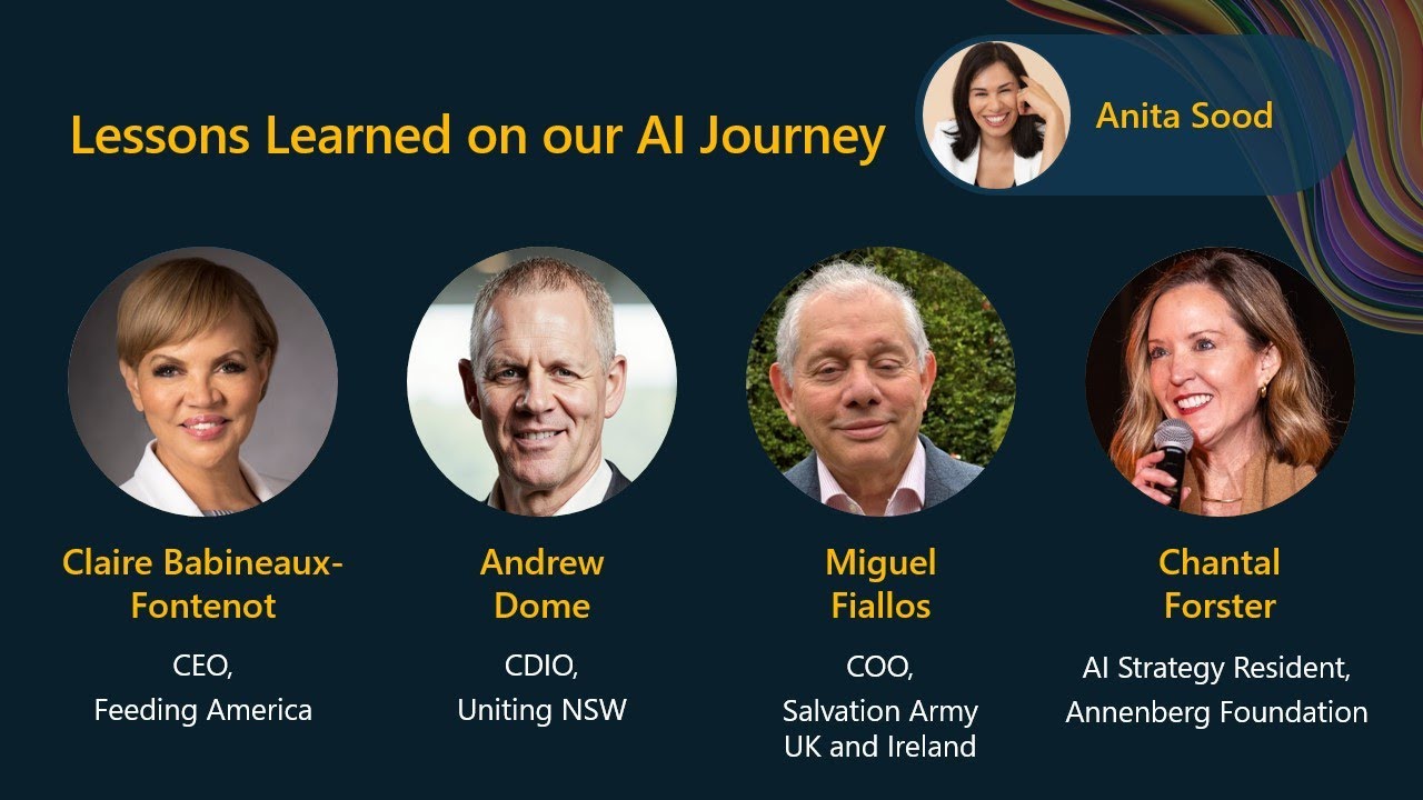 Lessons learned on our AI journey| Global Nonprofit Leaders Summit 2025