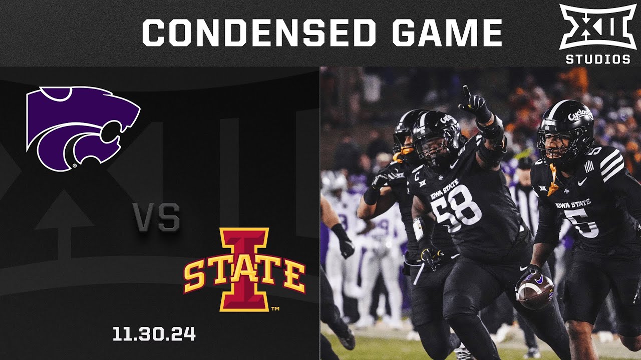 #24 Kansas State vs. #18 Iowa State Condensed Game