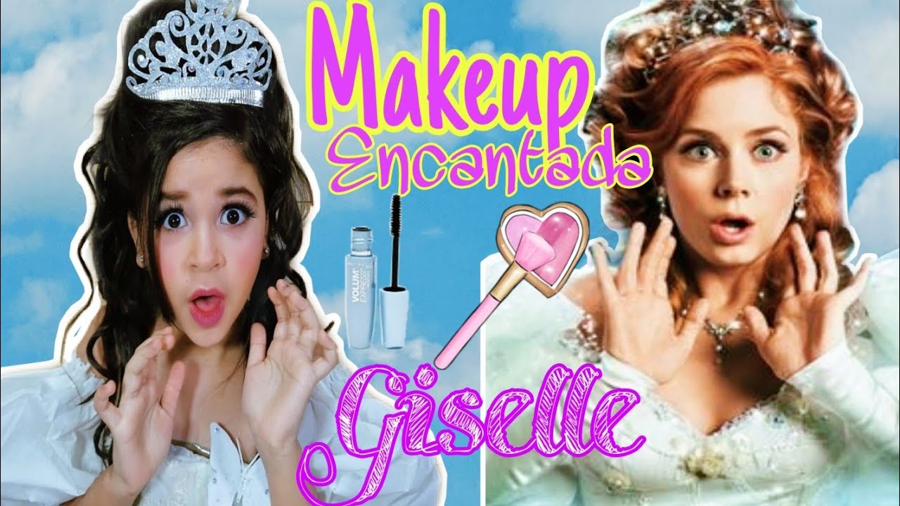 Encantada Makeup/ Enchanted Giselle tutorial de maquillaje