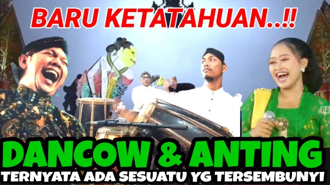 GEGERR..!! Cinta terbongakar antara anting dan pengendang dancow