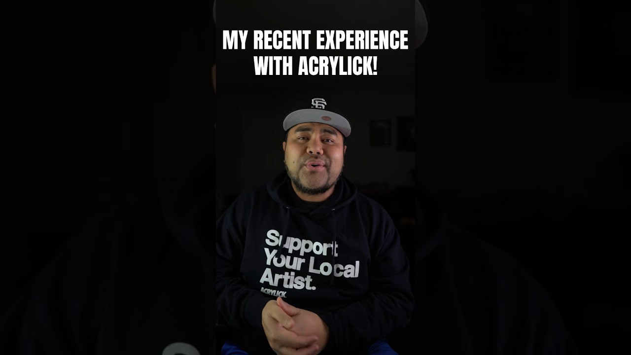 MY RECENT EXPERIENCE WITH THE BRAND ACRYLICK!