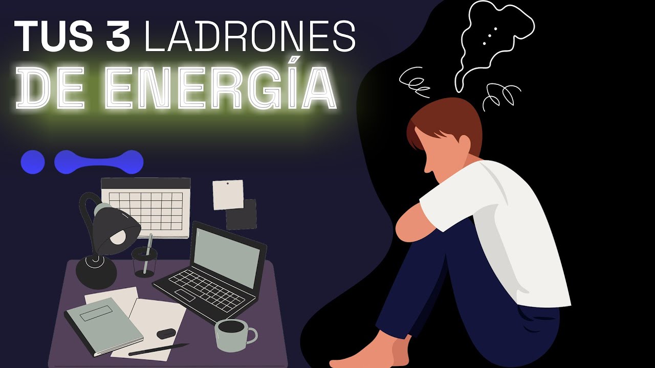 Estos 3 LADRONES ROBAN tu Energ&iacute;a ▶ C&oacute;mo Vencer la PEREZA al ESTUDIAR [T&eacute;cnicas para Estudiar Mejor]
