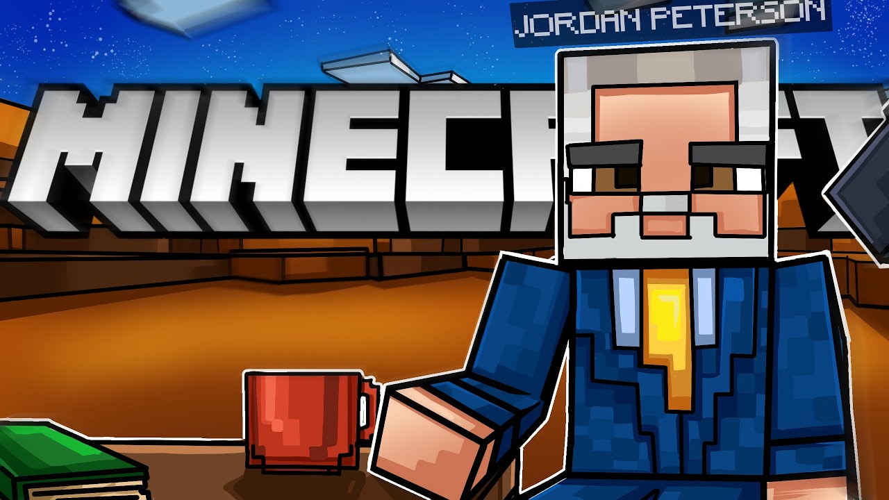 Jordan Peterson Goes To Mars In Minecraft Space X-tra Special