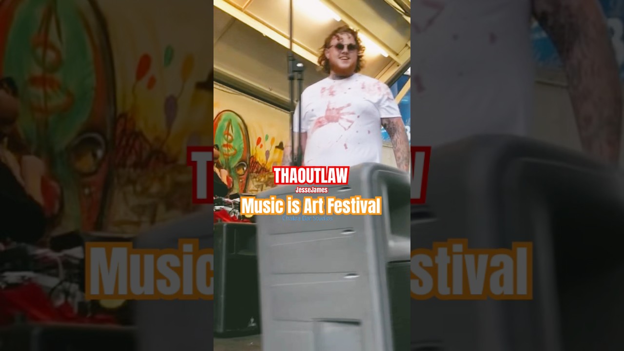 THAOUTLAW Jesse James Live At music is art #musicisart #fyp #pov #viral
