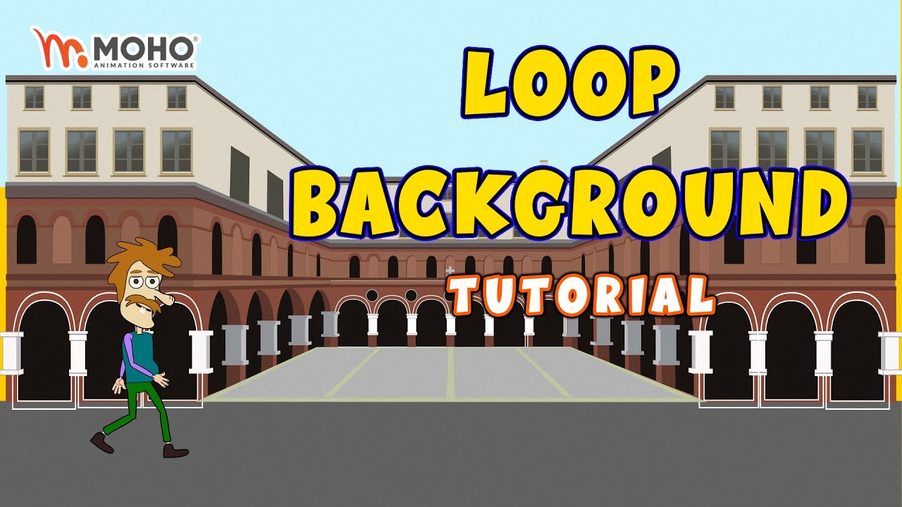 Loop background tutorial - MOHO PRO - ANIME STUDIO