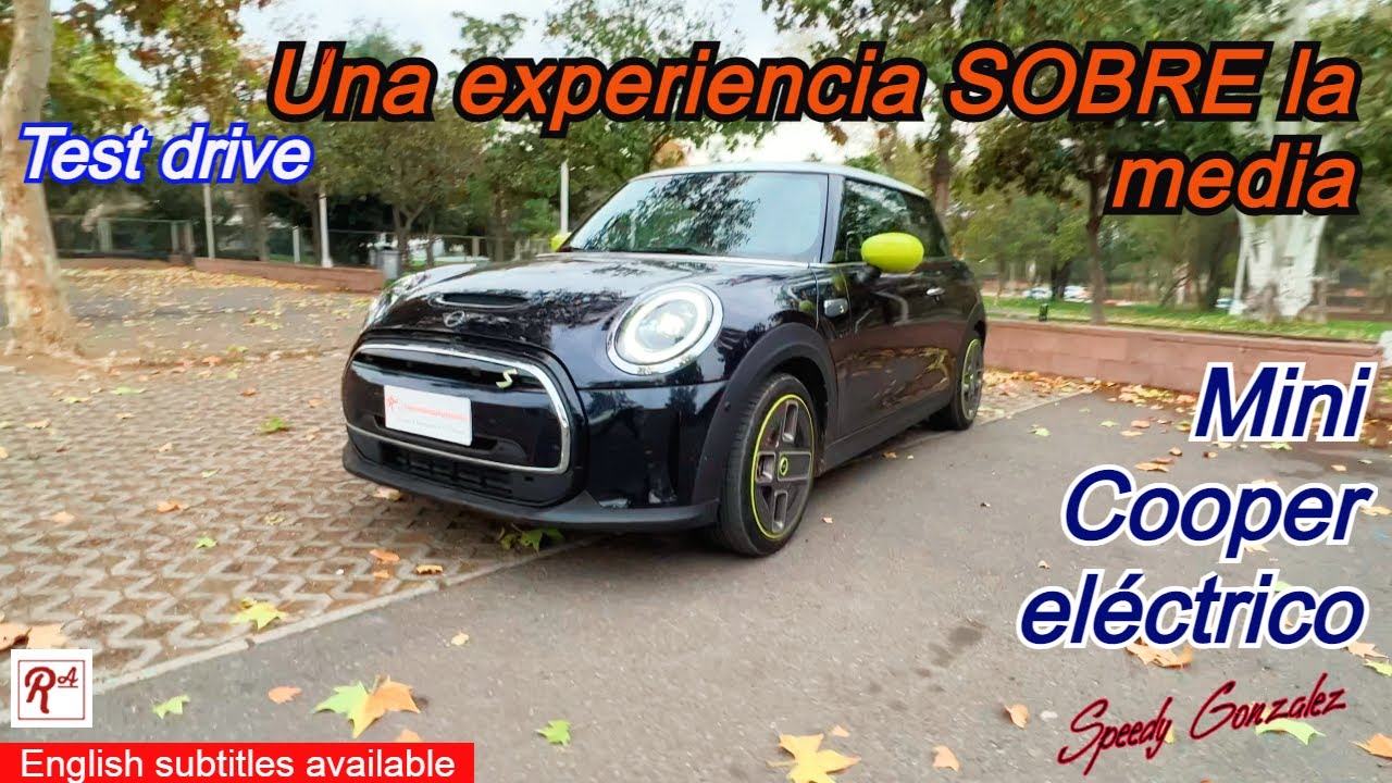 Mini Cooper SE eléctrico un chico tremendo❗❗Se pasó muy bien esta semana conduciendo este pequeñín😍😍