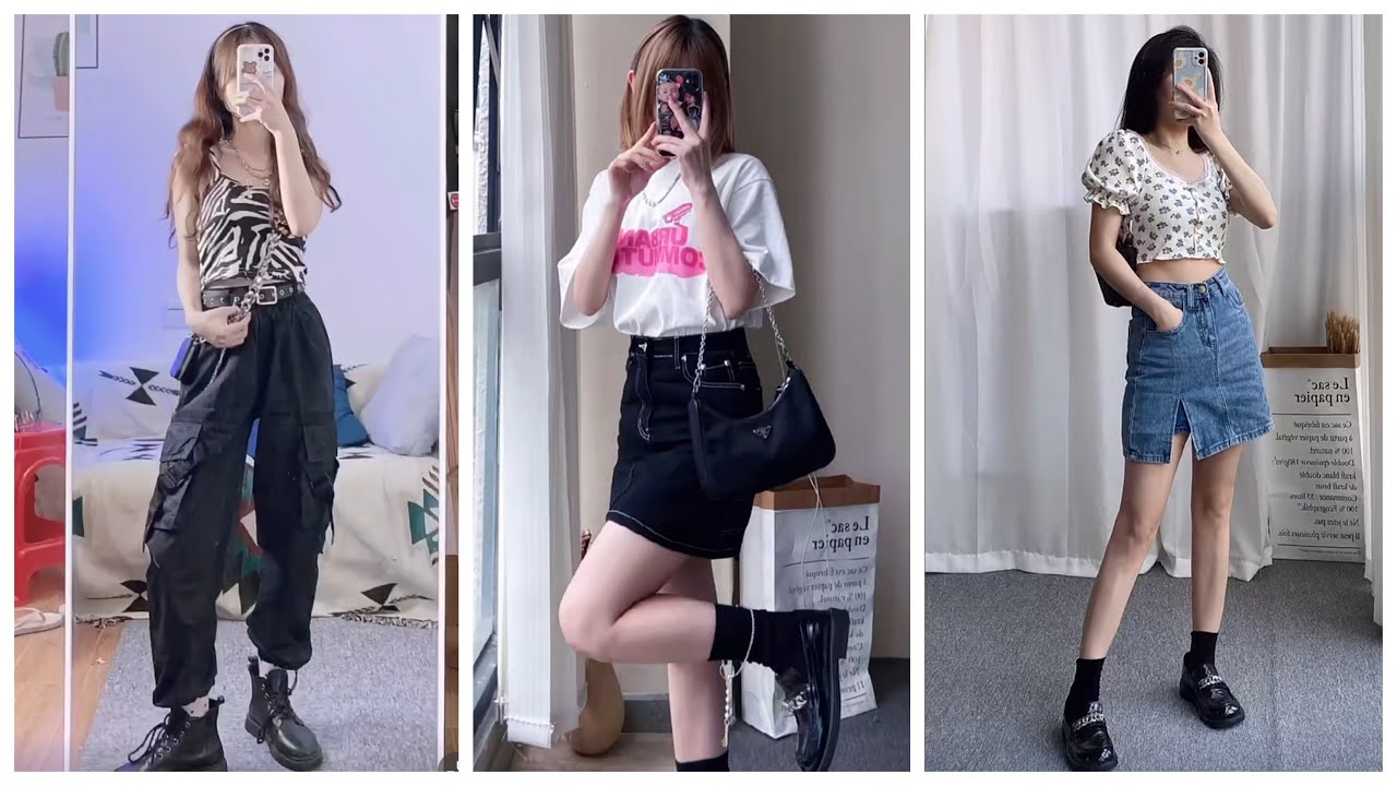 How to wear 150cm short show high BEAUTIFUL OOTD Korean Fashion ショートパンツ用 반바지 矮个子穿搭 #215