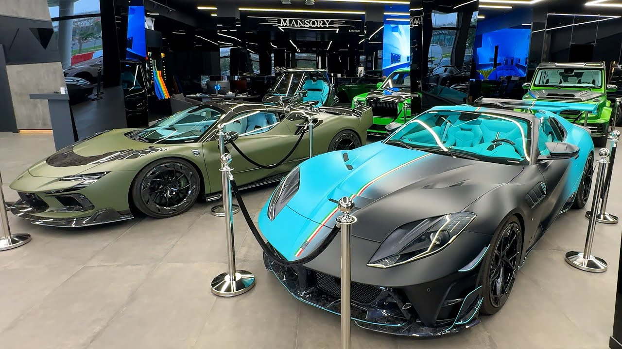 MANSORY Dubai - Walking Around INSANE SUPERCAR SHOWROOM!