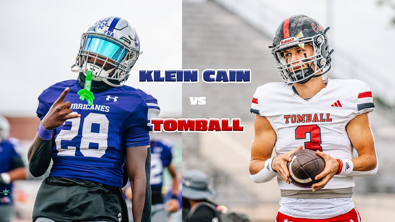 HEATED GAME🔥🔥 | KLEIN CAIN vs TOMBALL HIGHSCHOOL FOOTBALL | #TXHSFB