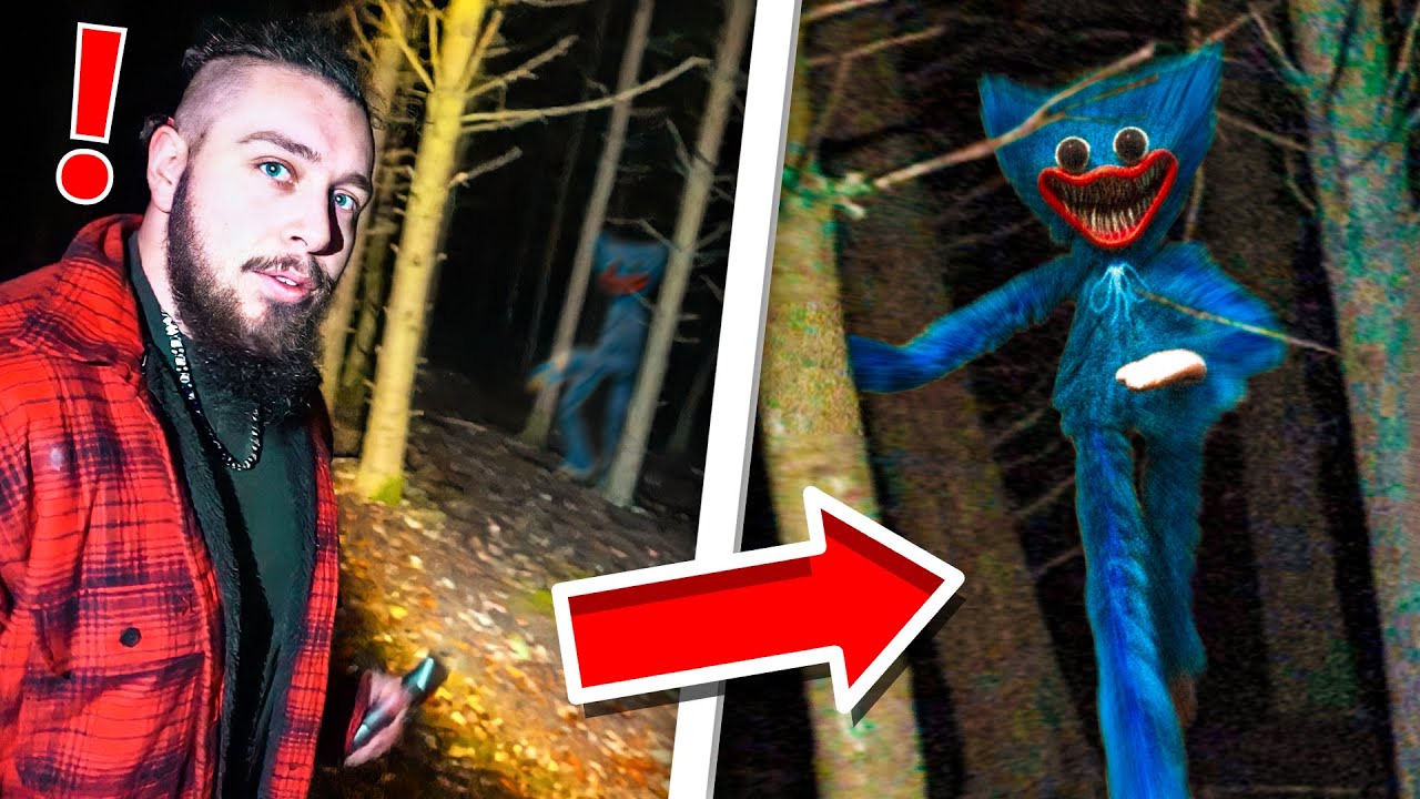 J'ai TROUVÉ POPPY PLAYTIME dans LA VRAIE VIE !! Il veut me TUER dans la FORÊT SECRÈTE INTERDITE !!