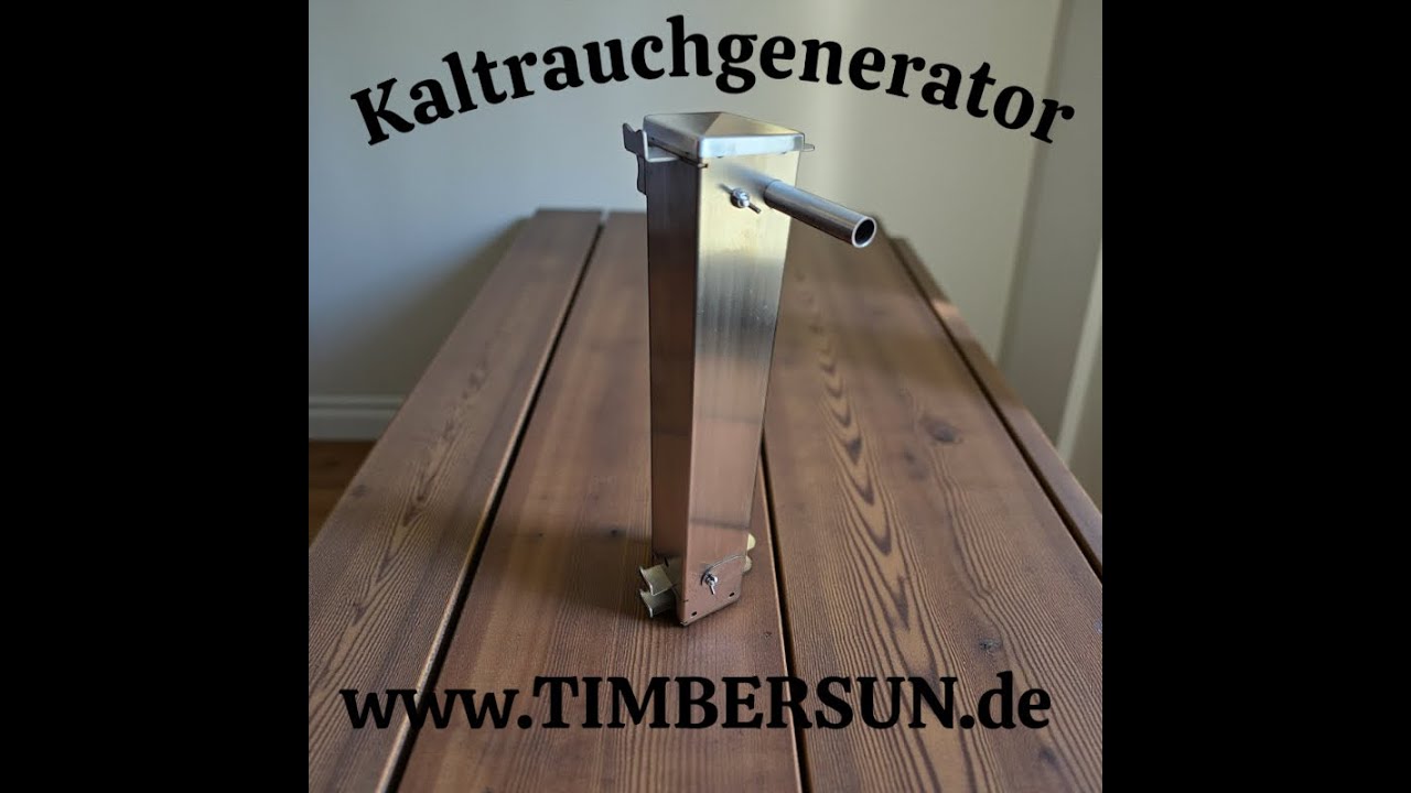 modularer Kaltrauchgenerator aus Edelstahl, made in Germany