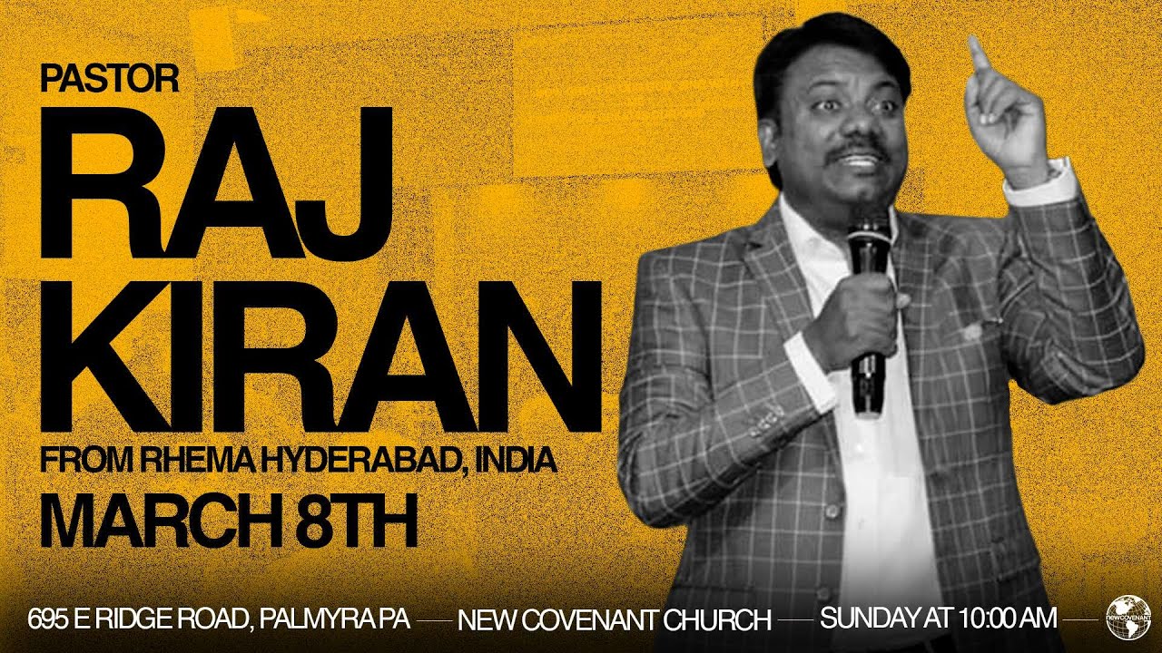 Guest Speaker|Pastor Raj Kiran| 3/8/26