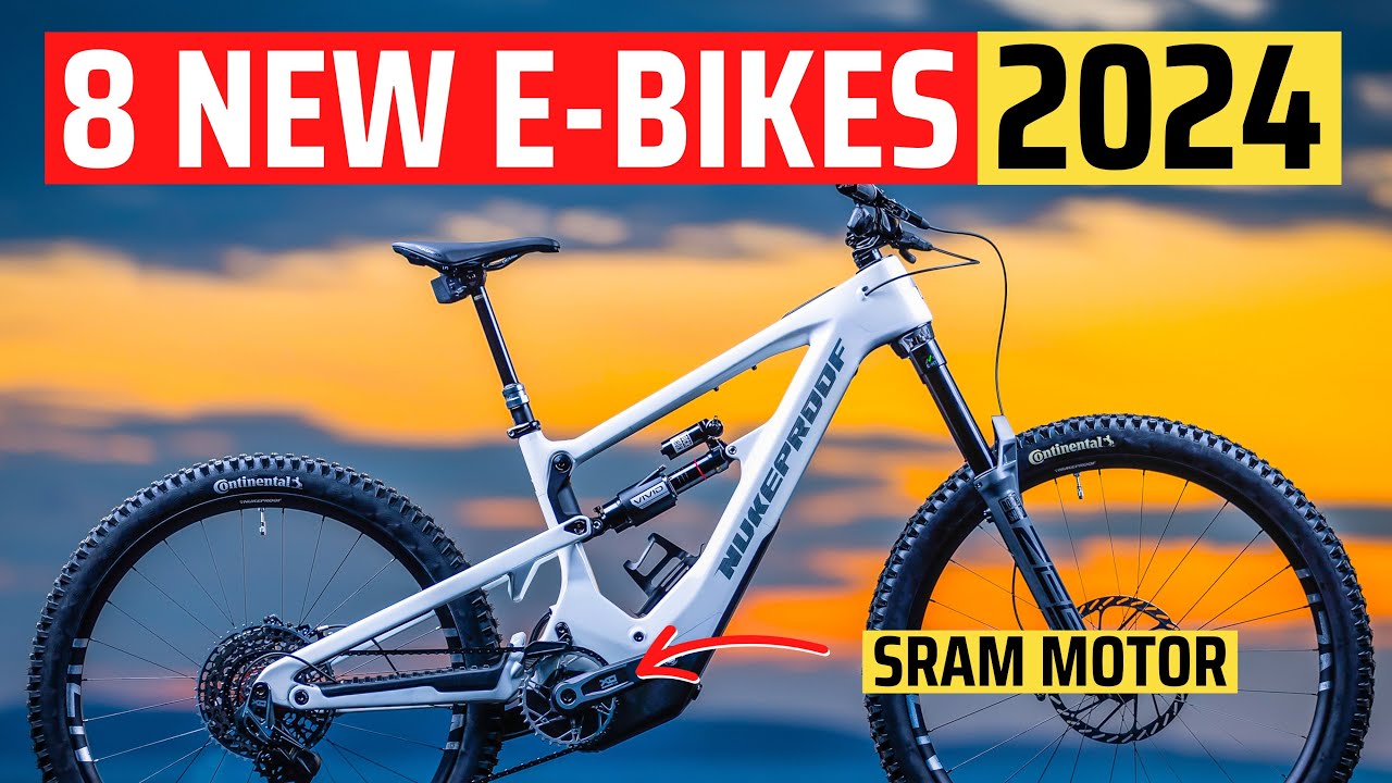 8 Futuristic Electric Mountain Bikes for YOU! | SRAM POWERTRAIN EMTB