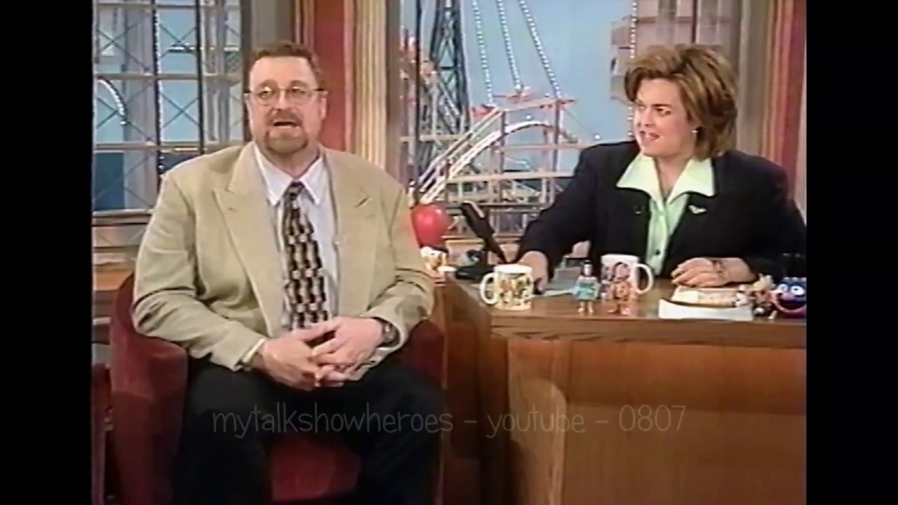 JOHN GOODMAN has FUN with ROSIE