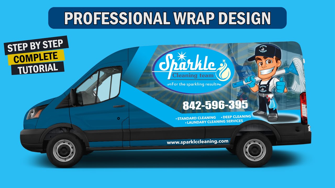 Mastering Van Wrap Design in Adobe Illustrator | Crafting Eye-Catching Vehicle Wraps