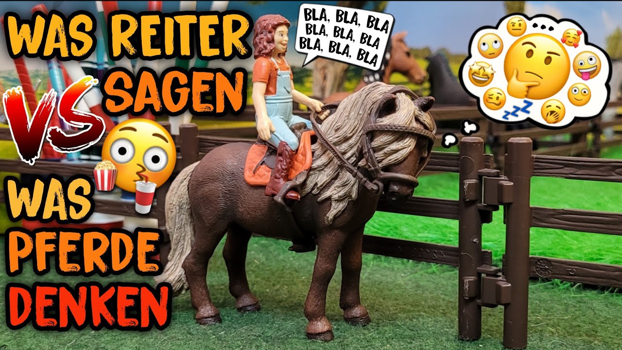 Was Reiter sagen vs. Was Pferde denken 🐴❤️ | Schleich