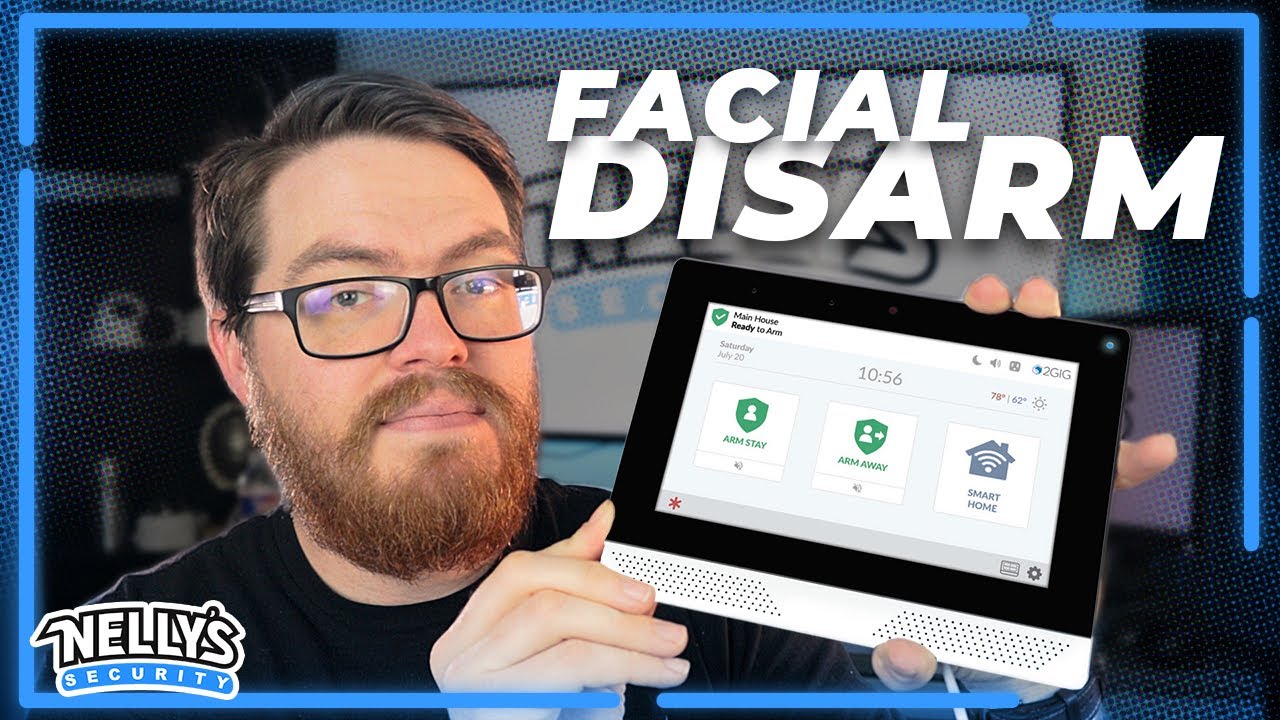 Disarm Your Alarm Panel With Your Face! Meet the 2GIG EDGE Panel with Facial Recognition