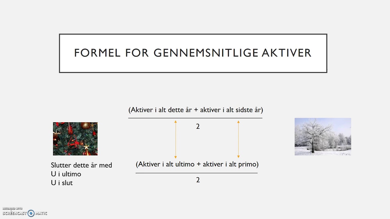 Afkastningsgrad beregning