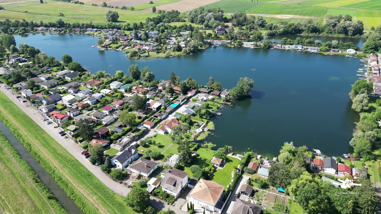 Anglersee und  Hohwiesensee in Ketsch - 4k