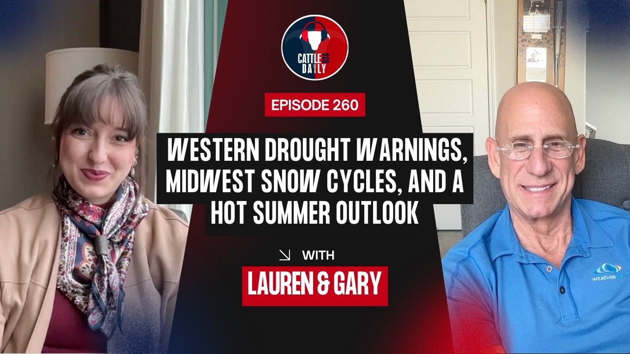 260: Western Drought Warnings, Midwest Snow Cycles, and a Hot Summer Outlook with Gary Lezak