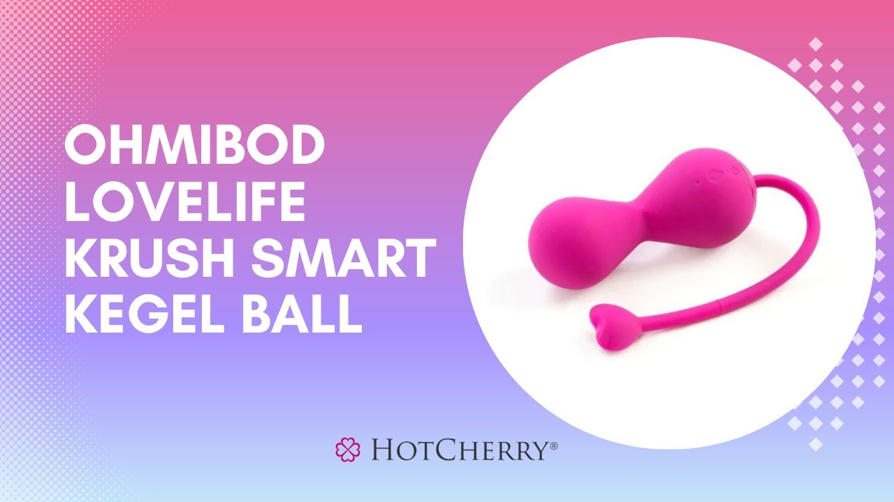 Ohmibod Lovelife Krush Smart Kegel Ball