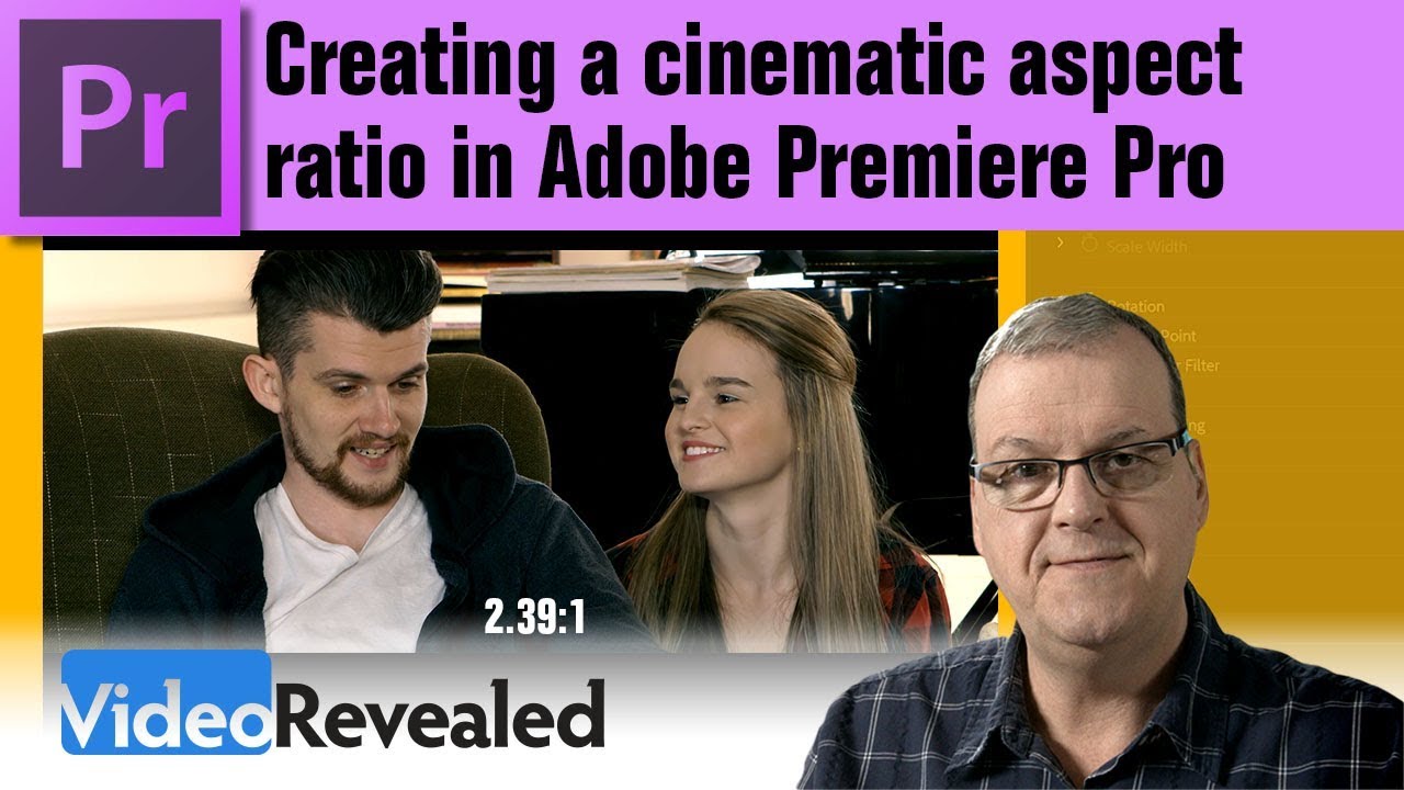 Creating a cinematic aspect ratio in Adobe Premiere Pro