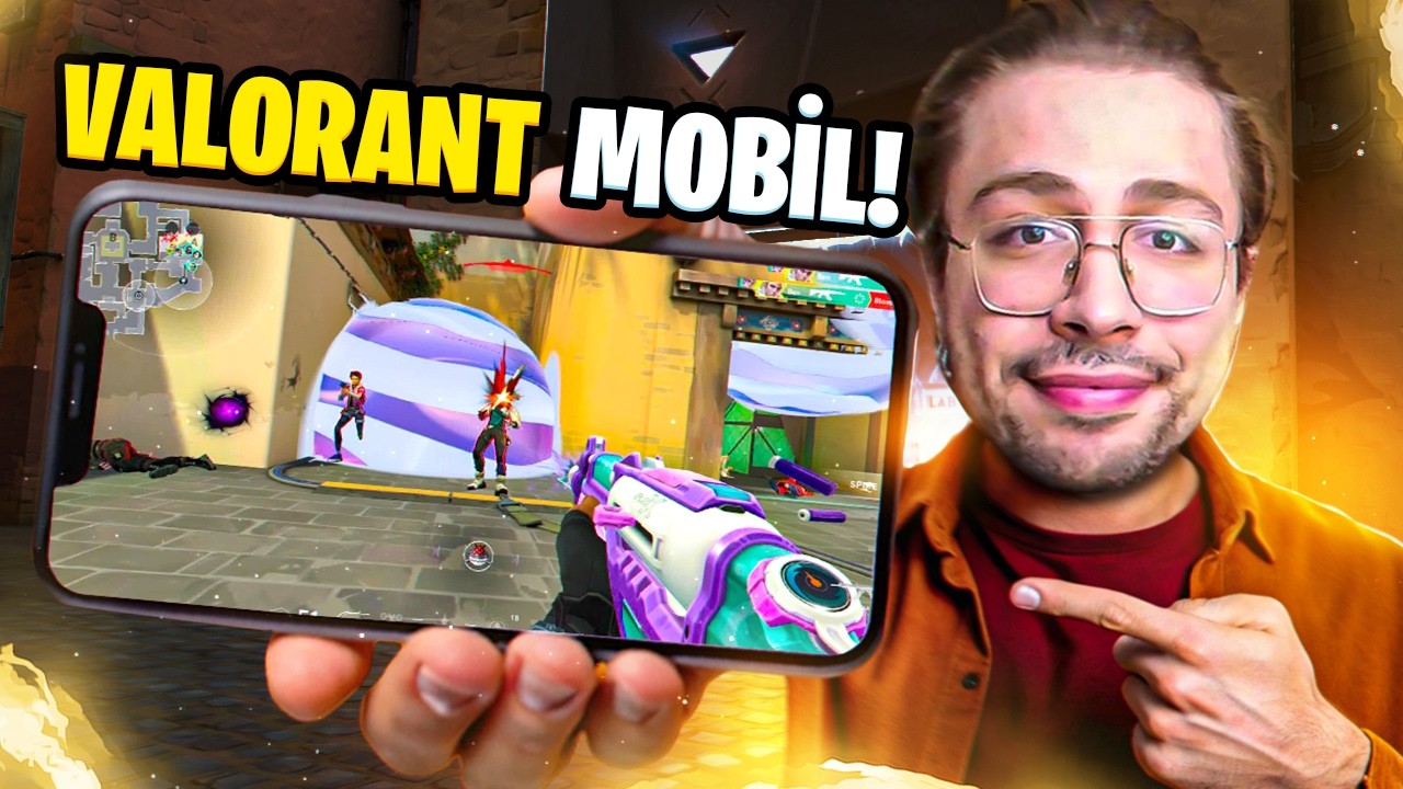 İLK KEZ VALORANT MOBİLE OYNADIM! @ikolojik